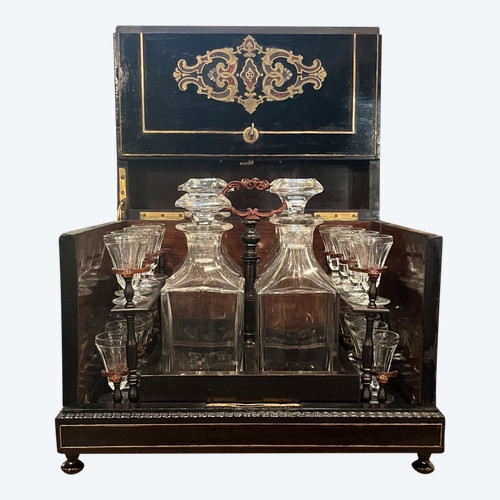 Likörkeller – Baccarat – Napoleon III – um 1880.