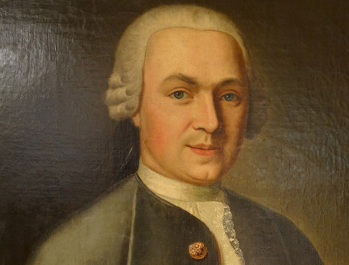 Paar HST Adelige Porträts General Lérivint Fleury Bedane Louis Tocqué 18.