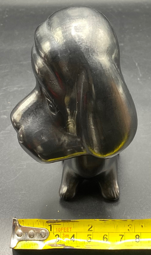 HUND SCHWARZE KERAMIK