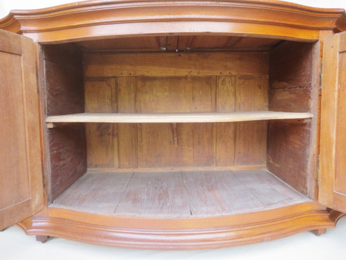 Curved sideboard, 18th century.