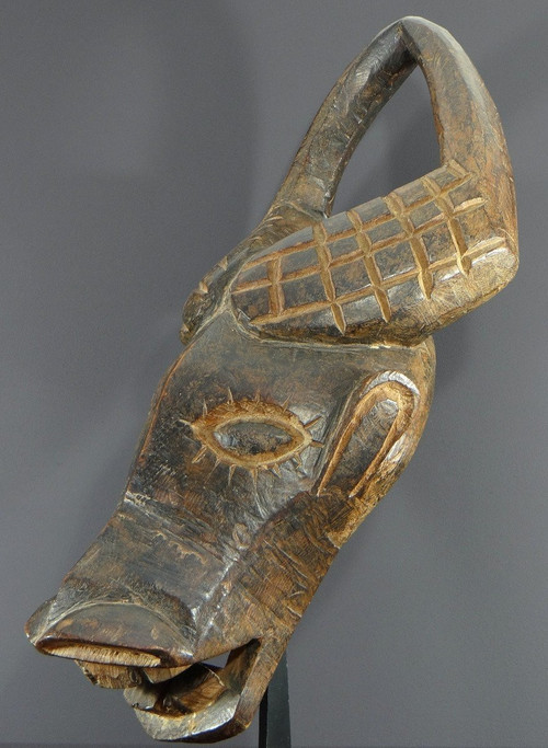 Westkamerun, Bamiléké-Volk, Erstes Drittel Des 20. Jahrhunderts, Große Babanki-tungo-Maske.