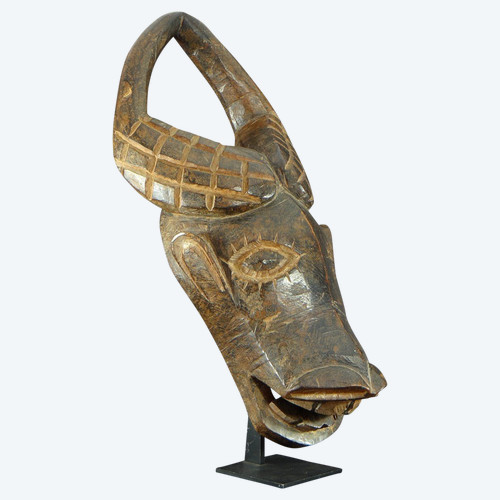 Westkamerun, Bamiléké-Volk, Erstes Drittel Des 20. Jahrhunderts, Große Babanki-tungo-Maske.