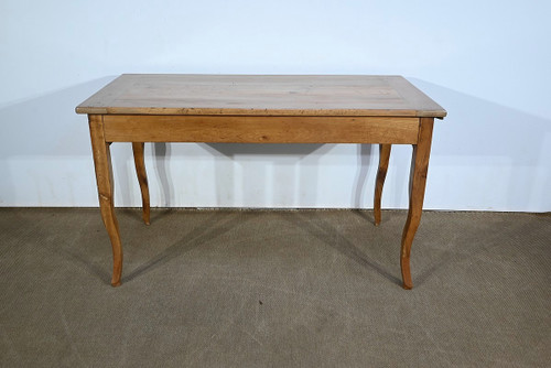 Table de ferme en Merisier blond, style Louis XV – 2ème partie du XIXe