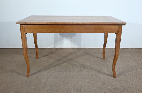 Table de ferme en Merisier blond, style Louis XV – 2ème partie du XIXe