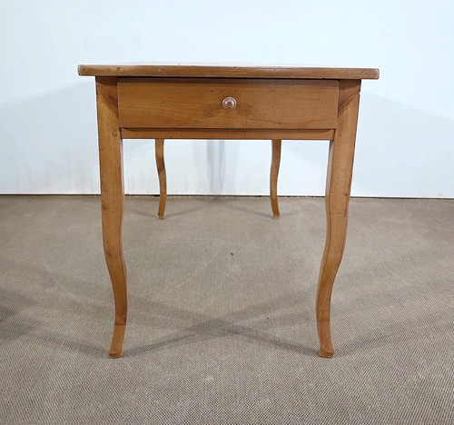 Table de ferme en Merisier blond, style Louis XV – 2ème partie du XIXe