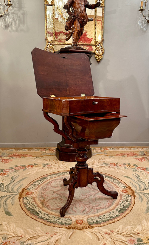 Charles X period mahogany worker About 1830