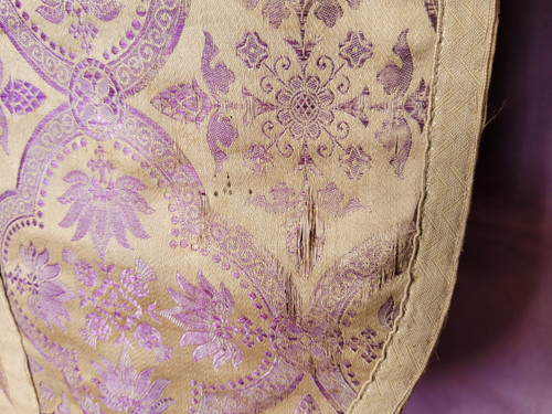 Purple chasuble, early 20th century