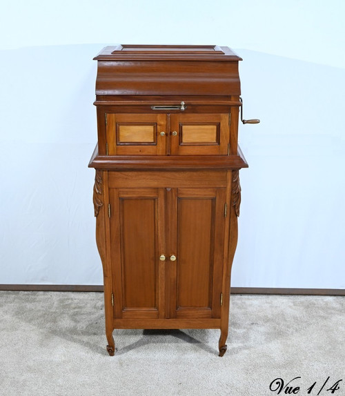 Grammofono "Pathéphone N°36" in mogano - 1914