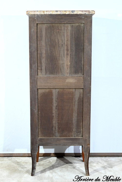 Small Rosewood display case, Transition Louis XV/Louis XVI style - Early 20th century
