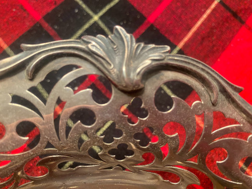 Pair of New York Silver Bread Cups 19th