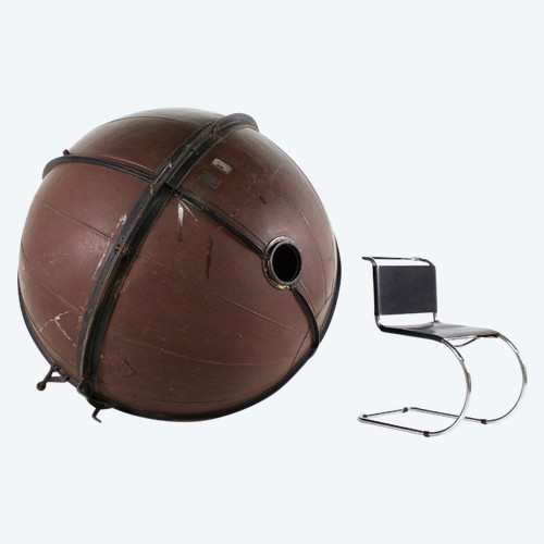 Box Or Sphere For Vacuuming, Vacuum Arthur Pfeiffer & Analis Namur