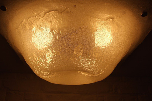 Lampada da soffitto in vetro soffiato Müller & Zimmer