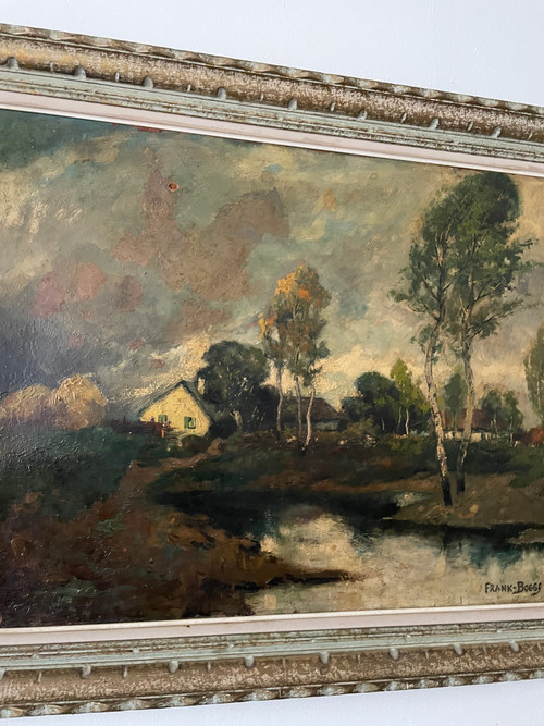 Frank BOGGS (1855 - 1926) – Öl auf Holz