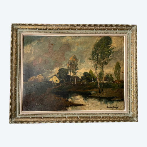 Frank BOGGS (1855 - 1926) – Öl auf Holz