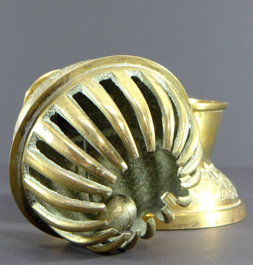 Inde, Années 1930/1950, Clochette De Temple En Laiton Et Bronze.