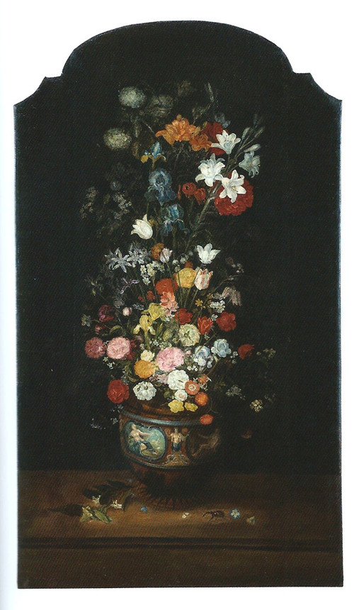 Coppia Di Mazzi Di Fiori Di Philippe De Marlier