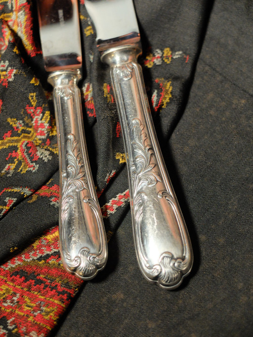 Housewife of 49 pieces by Pierre Queillé and Ercuis