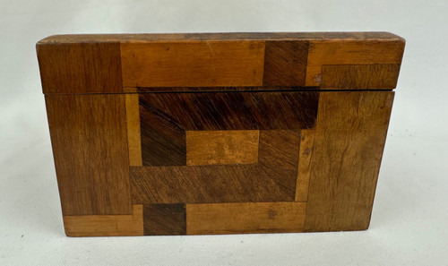 Marquetry box, 19th century