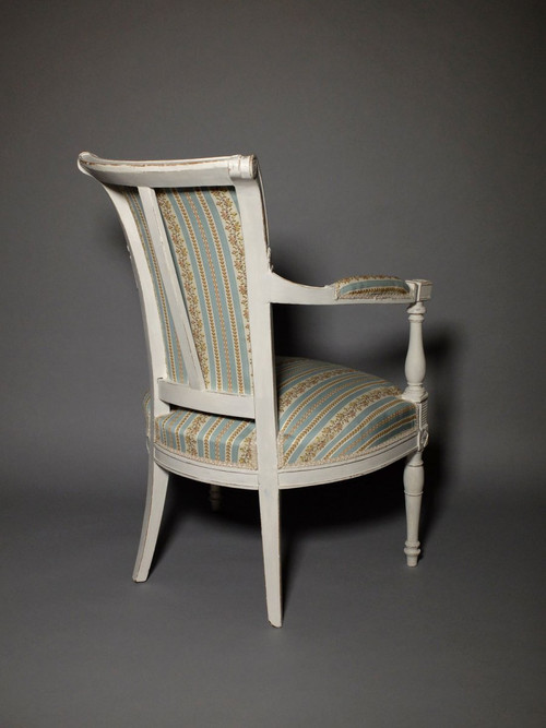 Pair of Directoire period armchairs