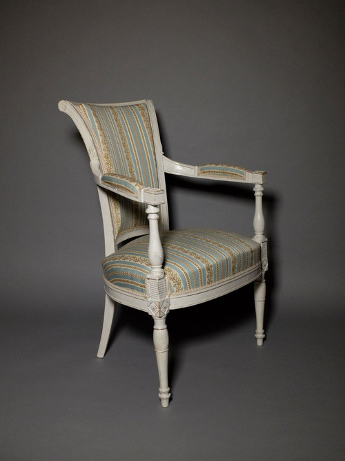 Pair of Directoire period armchairs