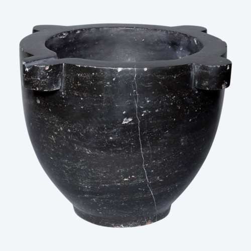 Large marble mortar - 19th century