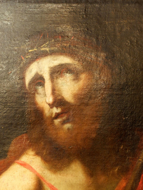 Le Christ au roseau - Ecole italienne du XVIIème siècle