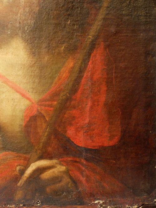 Le Christ au roseau - Ecole italienne du XVIIème siècle