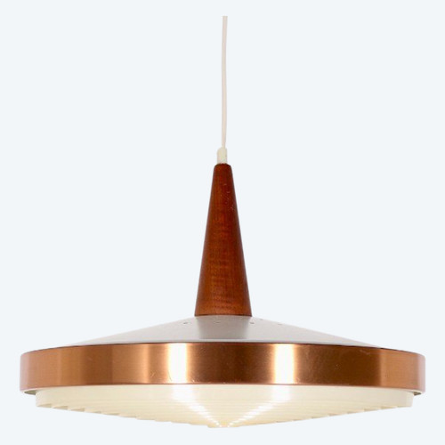 Modernist Kaiser Copper Pendant Lamp