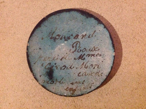 Portrait de Mr Moncand Roux - Miniature émaillée
