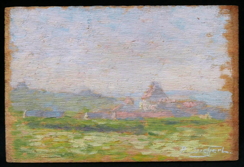 Paul SIEFFERT,  Maisons en bord de mer, Bretagne