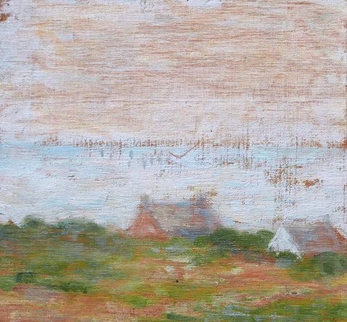 Paul SIEFFERT,  Maisons en bord de mer, Bretagne