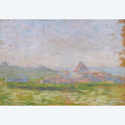 Paul SIEFFERT,  Maisons en bord de mer, Bretagne