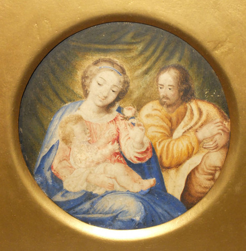 "Die Heilige Familie" Gouache XVII.