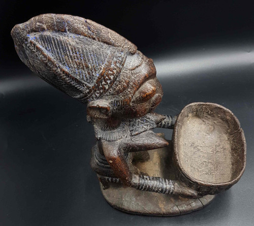 Cup Carrier, Yoruba-Volk, Benin oder Nigeria
