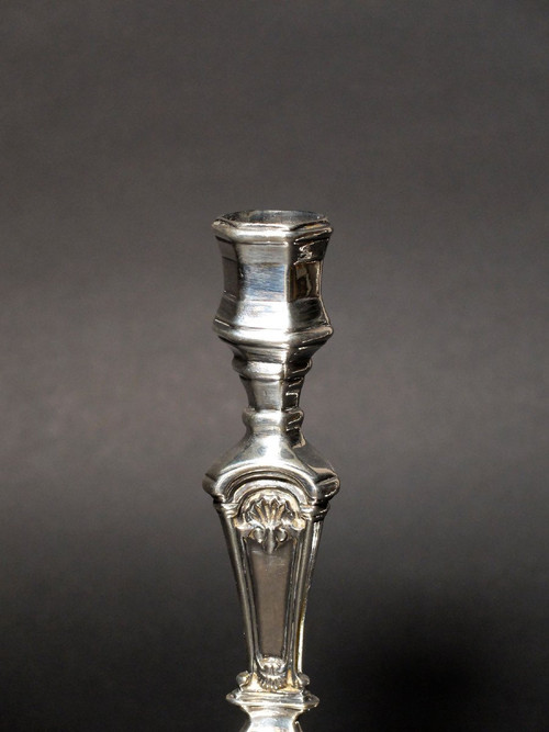 Pair of candlesticks from the beginning of the 18th century