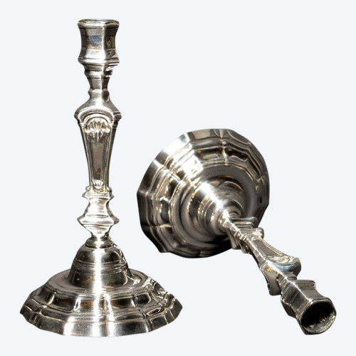 Pair of candlesticks from the beginning of the 18th century