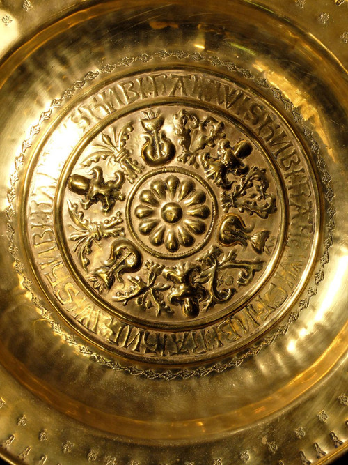 Plat de quête ou à offrandes - Nuremberg - XVIème siècle