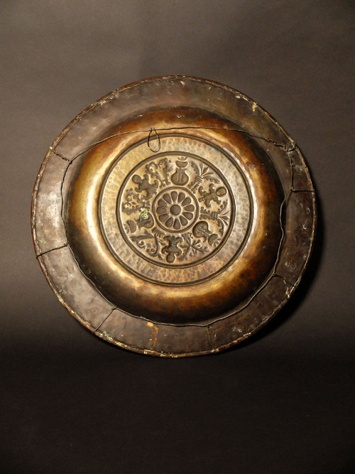 Plat de quête ou à offrandes - Nuremberg - XVIème siècle