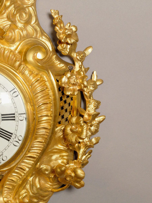 Kartell Ludwig XV. von Aubert, Kammerdiener und Uhrmacher des Königs, um 1750