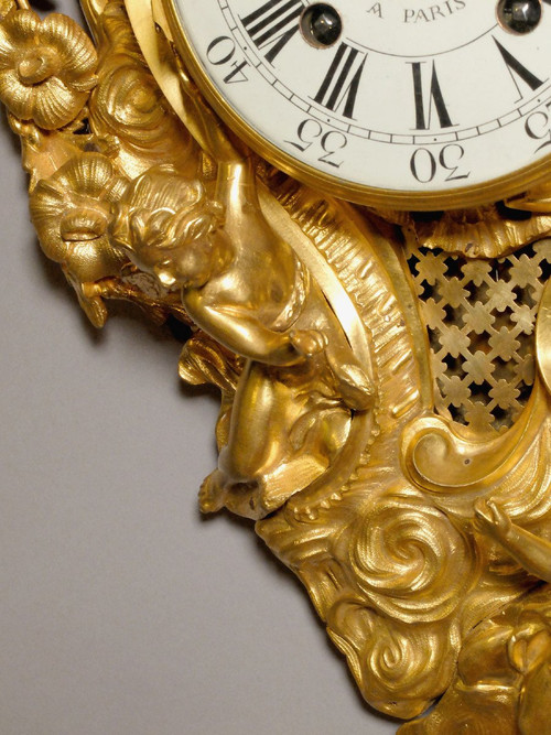 Kartell Ludwig XV. von Aubert, Kammerdiener und Uhrmacher des Königs, um 1750