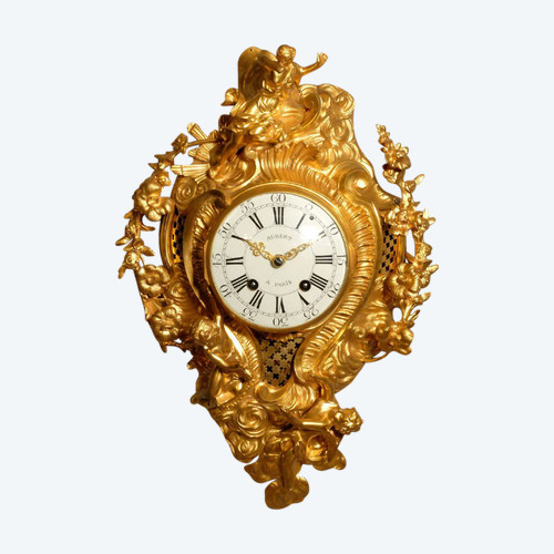 Kartell Ludwig XV. von Aubert, Kammerdiener und Uhrmacher des Königs, um 1750
