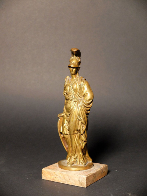 Paar italienische Bronzen - Minerva und Judith