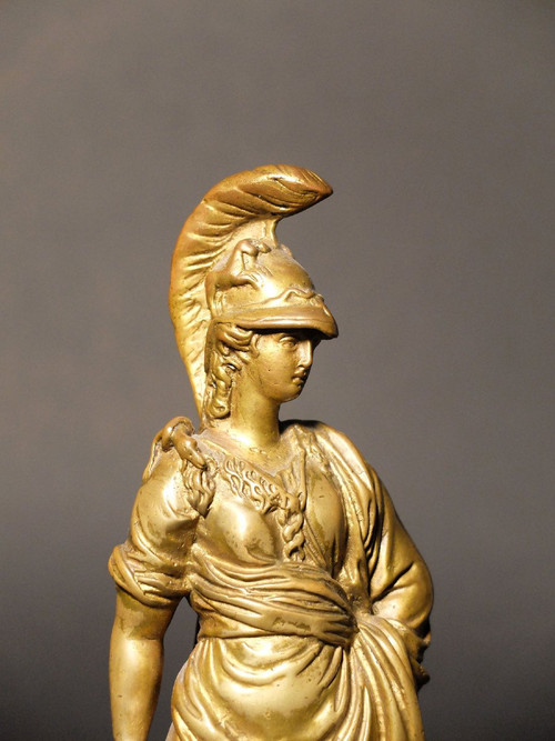 Paar italienische Bronzen - Minerva und Judith