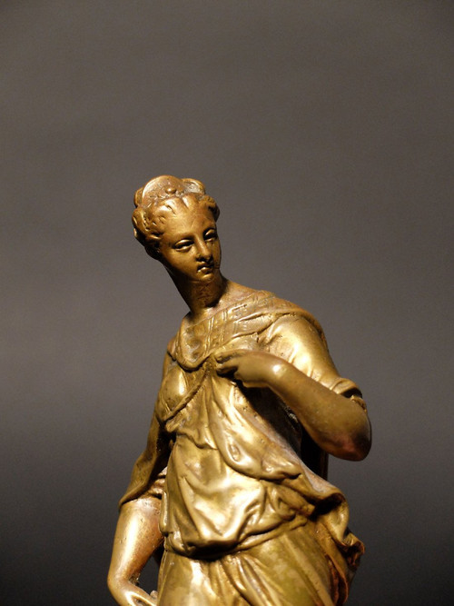 Paar italienische Bronzen - Minerva und Judith