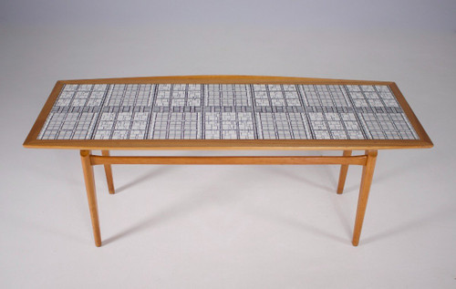 Table Basse Mosaïque Att. Berthold Muller.