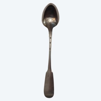 18th Century Sterling Silver Stew Spoon