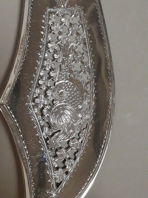Pelle à poisson en argent massif - Paris, 1798 - 1809