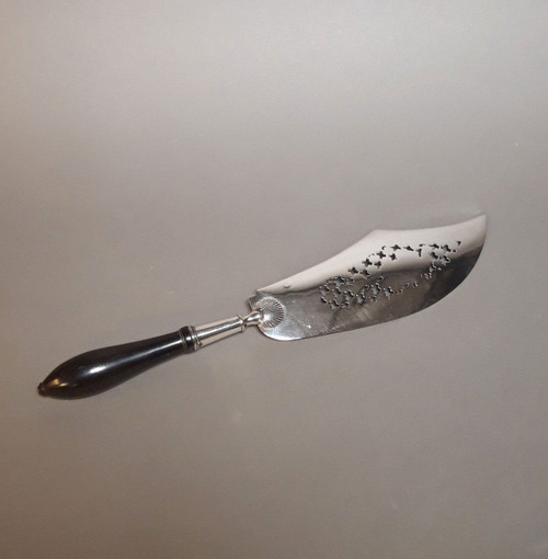 Pelle à poisson en argent massif - Paris, 1798 - 1809