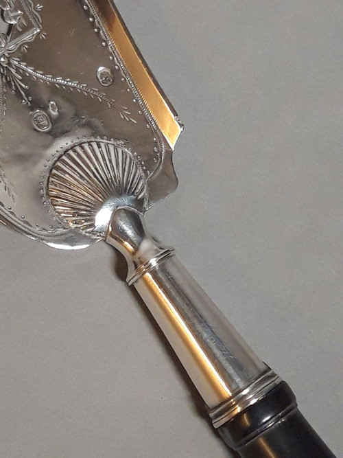 Pelle à poisson en argent massif - Paris, 1798 - 1809