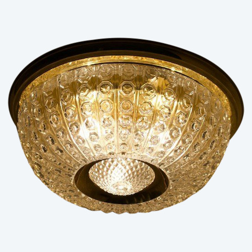 Plafonnier Dôme « Hollywood Regency »